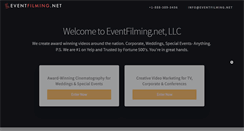 Desktop Screenshot of eventfilming.net
